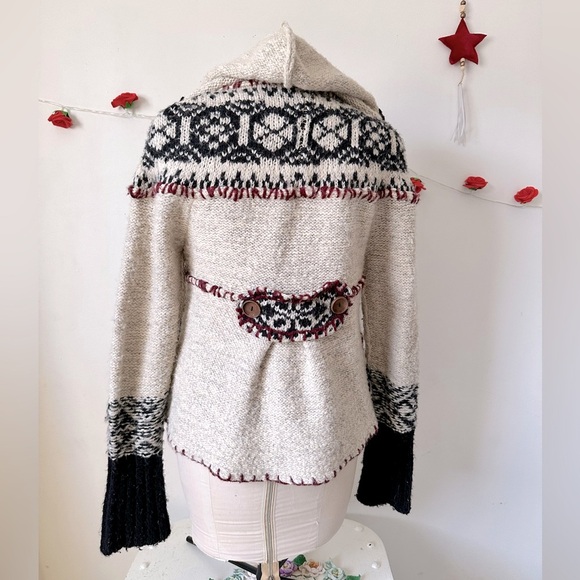 Free People Nordic Knit Cardigan - Picture 7 of 9